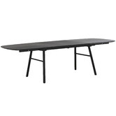 Innova Studio Black Gosta Extendable Dining Table