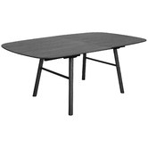 Innova Studio Black Gosta Extendable Dining Table