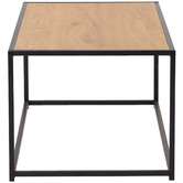 Innova Studio Natural &amp; Black Bradshaw Coffee Table