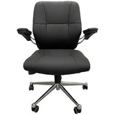 Innova Studio Black Maximilien Faux Leather Executive Office Chair