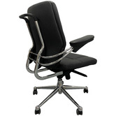 Innova Studio Black Maximilien Faux Leather Executive Office Chair