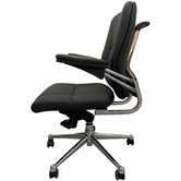 Innova Studio Black Maximilien Faux Leather Executive Office Chair