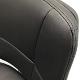 Innova Studio Black Maximilien Faux Leather Executive Office Chair