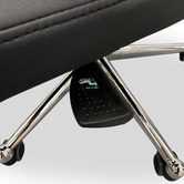 Innova Studio Black Maximilien Faux Leather Executive Office Chair