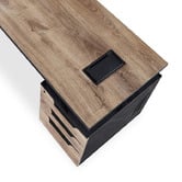 Innova Studio Natural &amp; Black Arto Desk