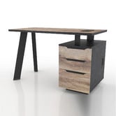 Innova Studio Natural &amp; Black Arto Desk