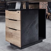 Innova Studio Natural &amp; Black Arto Desk