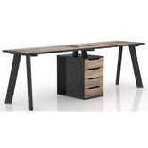 Innova Studio Arto 2 Person Workstation