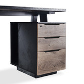 Innova Studio Arto 2 Person Workstation with Cabinets
