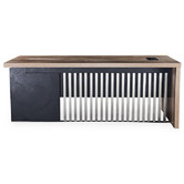 Innova Studio Aftan Wooden Executive Desk
