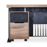 Innova Studio Aftan Wooden Executive Desk