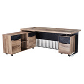 Innova Studio Aftan Wooden Executive Desk