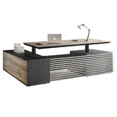 Innova Studio Natalia Executive Desk with Lift