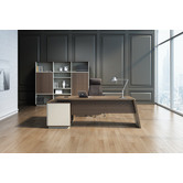 Innova Studio Anders Executive Desk with Reversible Return