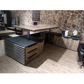 Innova Studio Natalia Executive Desk with Lift