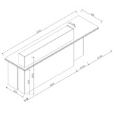 Innova Studio Busby Reception Desk