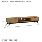 Innova Studio Malton TV Entertainment Unit