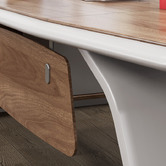 Innova Studio Hugo Executive Desk with Return