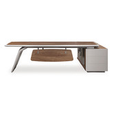 Innova Studio Hugo Executive Desk with Return