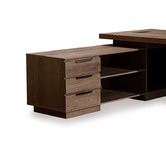 Innova Studio Larkin Executive Desk with Return