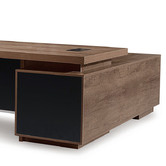 Innova Studio Larkin Executive Desk with Return