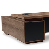 Innova Studio Larkin Executive Desk with Return