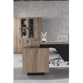 Innova Studio Kellen Executive Desk with Return