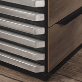 Innova Studio Natalia Executive Desk with Lift