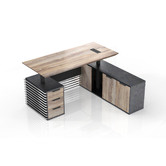 Innova Studio Natalia Executive Desk with Lift