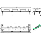 Innova Studio Arto Executive Desk