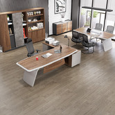 Innova Studio Hugo Executive Desk with Return