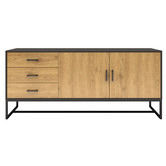Innova Studio Amster 2 Door 3 Drawer Sideboard