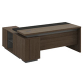 Innova Studio Carter Executive Desk with Return