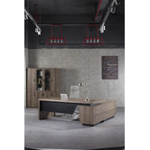 Innova Studio Balder Executive Desk with Return