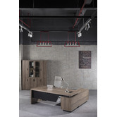 Innova Studio Balder Executive Desk with Return