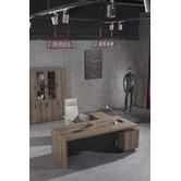 Innova Studio Balder Executive Desk with Return