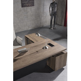Innova Studio Balder Executive Desk with Return