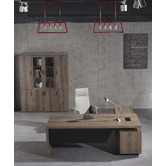 Innova Studio Balder Executive Desk with Return