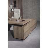 Innova Studio Balder Executive Desk with Return