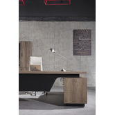 Innova Studio Balder Executive Desk with Return