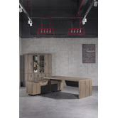 Innova Studio Balder Executive Desk with Return