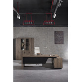Innova Studio Balder Executive Desk with Return
