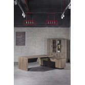 Innova Studio Balder Executive Desk with Return