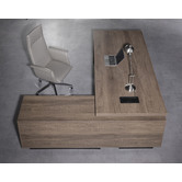 Innova Studio Balder Executive Desk with Return