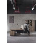 Innova Studio Balder Executive Desk with Return