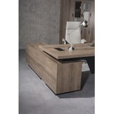 Innova Studio Balder Executive Desk with Return