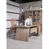 Innova Studio Sutton Executive Desk with Return