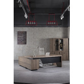 Innova Studio Balder Executive Desk with Return