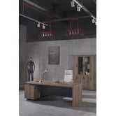Innova Studio Balder Executive Desk with Return