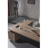 Innova Studio Balder Executive Desk with Return